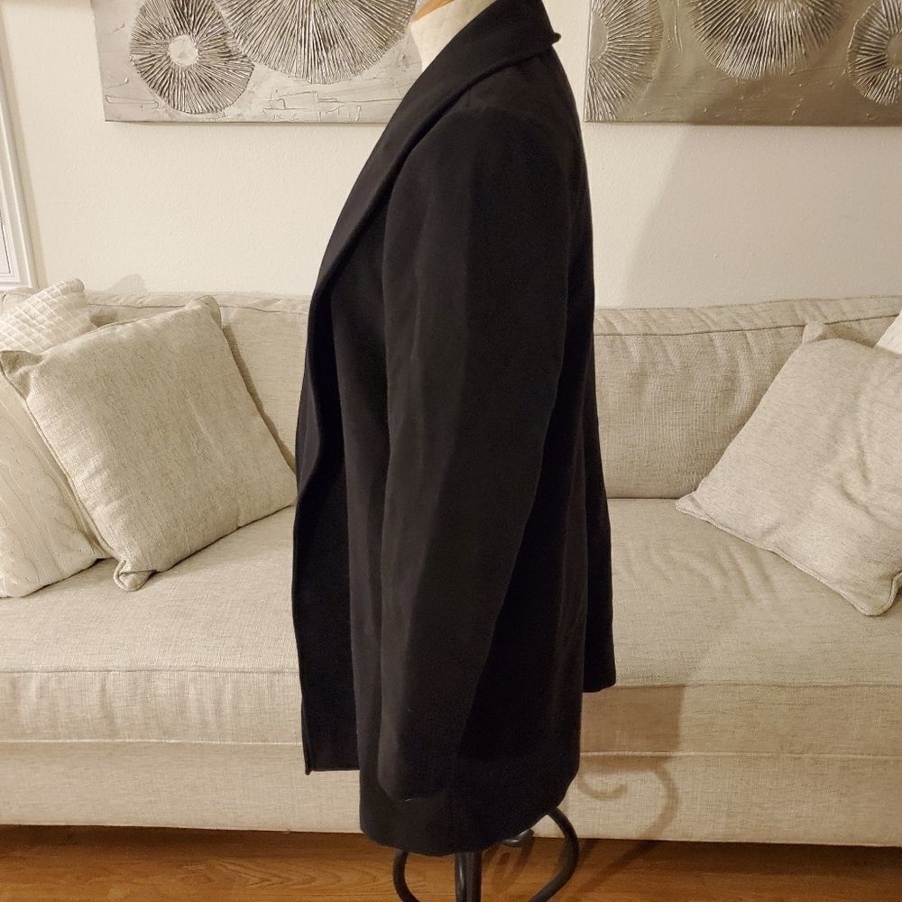 Halogen Double Face Coat sz Large in Black - Picture 6 of 10